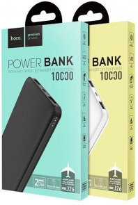 Батарея універсальна Hoco J26 10000mAh White (J26 10000 White)