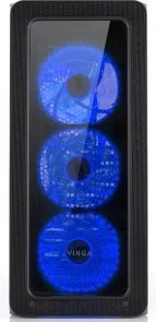 Фото: Корпус Vinga CS209B Blue / Black with window № 4 | KTC