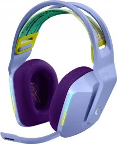 Фото: Гарнітура Logitech Lightspeed Wireless RGB Gaming Headset G733 Lilac (981-000890) № 2 | KTC