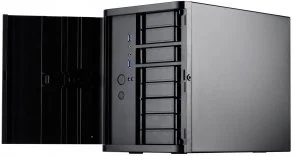 Фото: Корпус SILVER STONE SST-DS380 Black № 2 | KTC