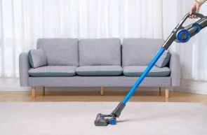Фото: Ручний бездротовий пилосос JIMMY H8 Electric Blue № 4 | KTC