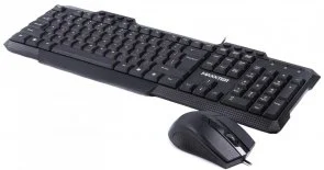 Фото: Комплект клавіатура+миша Maxxter KMS-CM-02-UA Black № 3 | KTC