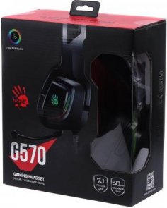 Гарнітура A4tech Bloody G570 Black (G570 Bloody Black)