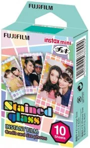 Фото: Фотопапір 54х86 mm Fujifilm INSTAX MINI Stained Glass 10 аркушів (16203733) № 2 | KTC