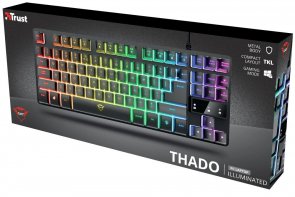 Клавіатура Trust GXT 833 Thado TKL Illuminated RU USB (23724)