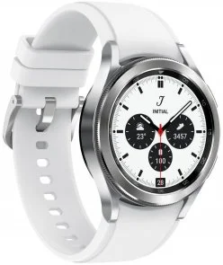 Фото: Смарт годинник Samsung Galaxy Watch 4 Classic small R880 42mm Silver (SM-R880NZSASEK) № 3 | KTC