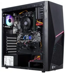 Фото: Персональний комп'ютер ARTLINE Business X22 (X22v06) - AMD Ryzen 7 5700G / 16 ГБ DDR4 / HDD + SSD 1 ТБ + 240 ГБ / AMD / Radeon Graphics, UMA / 600 Вт № 3 | KTC