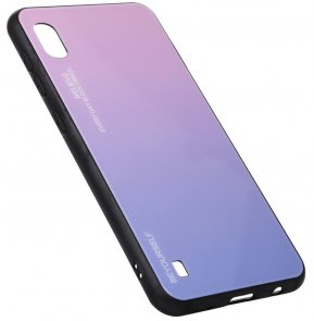 Чохол BeCover for Vivo Y91c - Gradient Glass Pink/Purple (704050)