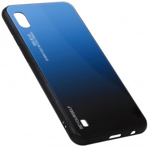 Чохол BeCover for Vivo Y91c - Gradient Glass Blue/Black (704047)