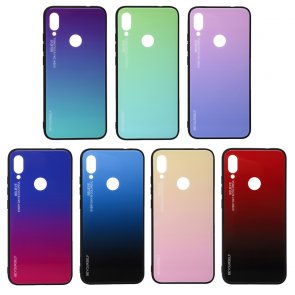 Чохол BeCover for Xiaomi Mi 9 SE - Gradient Glass Blue/Red (703874)