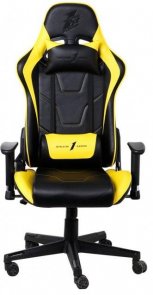 Крісло 1stPlayer FK2 Black/Yellow (FK2 Black-Yellow)