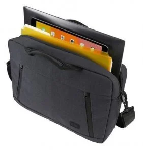 Фото: Сумка для ноутбука Case Logic Huxton Attache HUXA-214 Black (3204650) № 4 | KTC