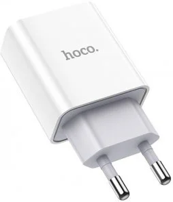 Фото: Зарядний пристрій Hoco C81A Asombroso White with AM/MicroUSB (C81A +Micro) № 8 | KTC
