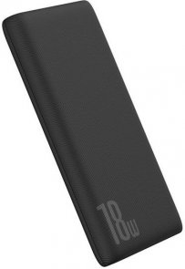 Батарея універсальна Baseus Bipow Quick Charge 10000mAh 18W Black (PPDML-01)