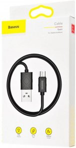 Кабель Baseus Yaven Micro 2.1A AM / Micro USB 1m Black (CAMUN-01)