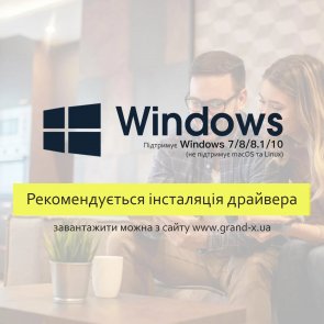 Bluetooth адаптер Grand-X 5.0 Realtek RTL8761B 7 devices aptX Low Energy (BT50G)