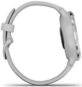 Смарт годинник Garmin Venu 2S Silver/Gray and Gray Silicone Band (010-02429-12)