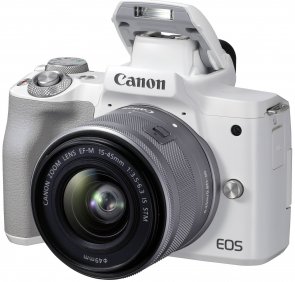 Цифрова фотокамера Canon EOS M50 Mk2 kit 15-45mm IS STM White (4729C028)