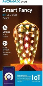 Смарт-лампа Momax SMART Fancy IoT LED Bulb Star (IB7S)