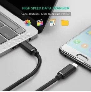 Фото: Кабель UGREEN US286 60W Type-C / Type-C 1m Black (UGR-50997) № 4 | KTC
