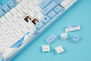 Фото: Клавіатура Varmilo VA87M Sea Melody Cherry MX Blue (VA87MC2W/WBPE7HR) № 11 | KTC