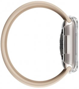 Чохол + скло AMAZINGthing for Apple Watch 41mm - Marsix Drop Proof Matte Clear (ATS7MA41ME)