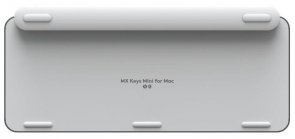 Клавіатура компактна Logitech MX Keys Mini for Mac Wireless Pale Grey (920-010526)