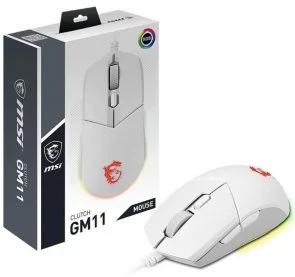 Фото: Миша MSI Clutch GM11 White (CLUTCH_GM11_WHITE) № 5 | KTC