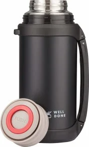 Фото: Термос Well Done WD-7041B 1500ml, Black № 2 | KTC