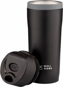 Термокружка Well Done WD-7073B 380ml Black