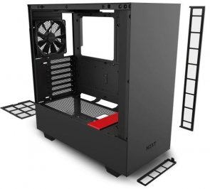 Корпус NZXT H510 Black/Red with window (CA-H510B-BR)