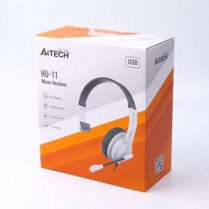 Гарнітура A4tech HU-11 Black/White