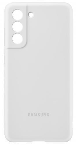 Чохол Samsung for Galaxy S21 FE G990 - Silicone Cover White (EF-PG990TWEGRU)