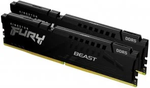 Фото: Оперативна пам’ять Kingston FURY (ex. HyperX) Beast EXPO Black DDR5 2x32GB (KF556C36BBE2K2-64) № 2 | KTC