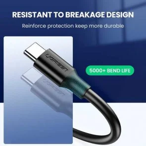Фото: Кабель UGREEN US184 AM / Type-C 1m Black (UGR-20882) № 2 | KTC