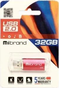 Фото: Флешка USB Mibrand Cougar 32GB Red (MI2.0/CU32P1R) № 2 | KTC