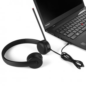 Гарнітура Lenovo Essential Stereo Analog Black (4XD0K25030)