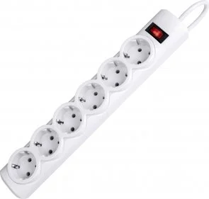 Фото: Мережевий фільтр Defender DFS 153 6/3m White (99490) № 3 | KTC