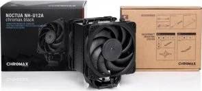 Фото: Кулер для процесора Noctua NH-U12A chromax.black (NH-U12A CHROMAX BLACK) № 7 | KTC