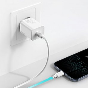 Зарядний пристрій Baseus Super Si Quick Charger 1C 20W White (CCSUP -B02)