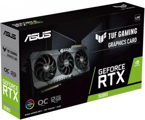 Відеокарта ASUS RTX 3080 TUF Gaming OC (TUF-RTX3080-O12G-GAMING)