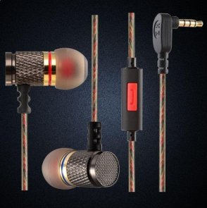 Гарнітура KZ EDR1 Silver mic