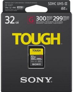 Карта пам'яті Sony UHS-II U3 Class 10 V90 Tough SDHC 32GB (SF32TG)