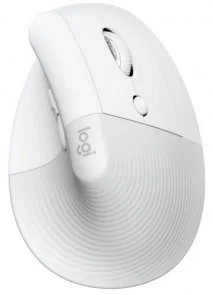 Фото: Миша Logitech Lift Vertical Ergonomic Wireless Off White OEM (910-006496) № 2 | KTC