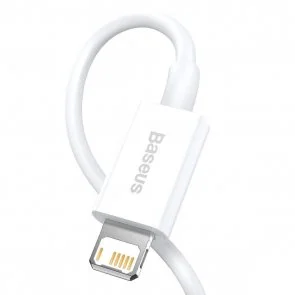 Фото: Кабель Baseus Superior Series Fast Charging 2.4A AM / Lightning 2m White (CALYS-C02) № 3 | KTC