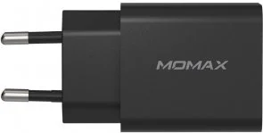Фото: Зарядний пристрій Momax UM13 One Plug PD 20W QC3.0 Black (UM13EUD) № 4 | KTC