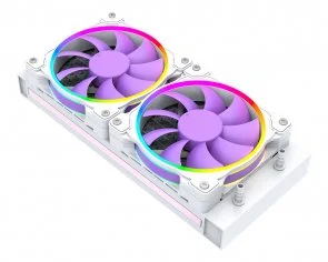 Фото: Система рідинного охолодження ID-COOLING Pinkflow 240 Diamond Purple № 5 | KTC