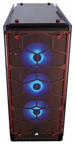 Корпус Corsair Crystal Series 570X RGB Red with window (CC-9011111-WW)