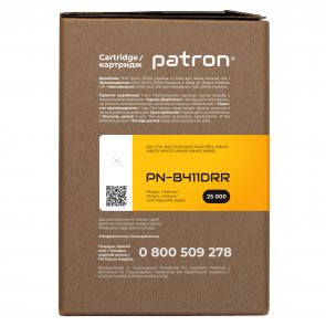Сумісний картридж PATRON Drum Unit for Oki 44574302 B411 Extra (CT-OKI-B411DR-PN-R)
