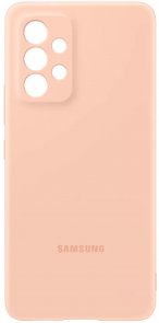 Чохол Samsung for Galaxy A53 A536 - Silicone Cover Peach (EF-PA536TPEGRU)